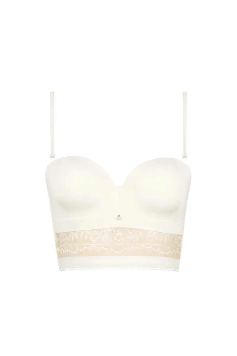 010365 DAYDREAM  Bra Bustier Balconet Moulded Cup - Cream