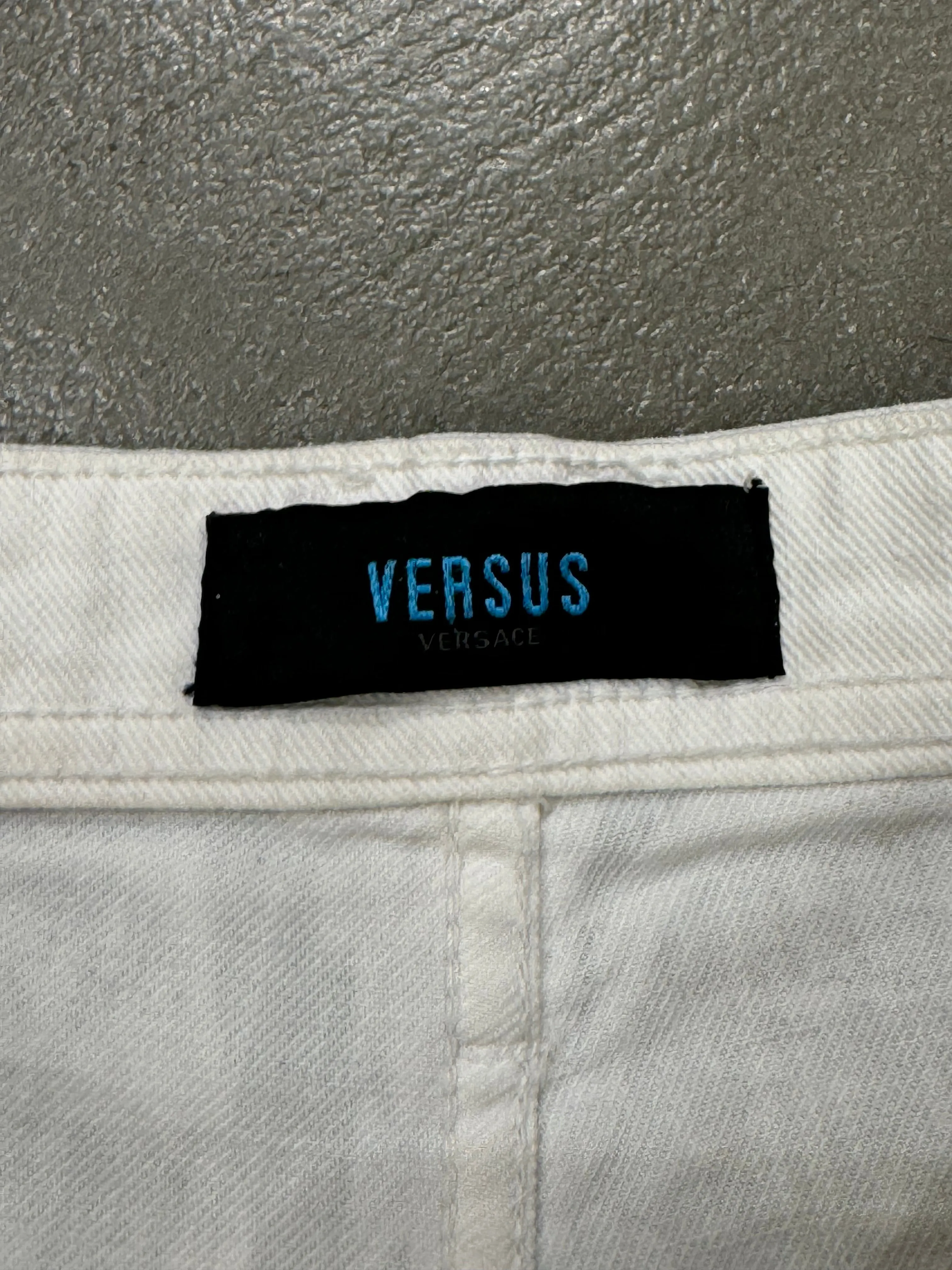 2000s Versus Versace printed jeans