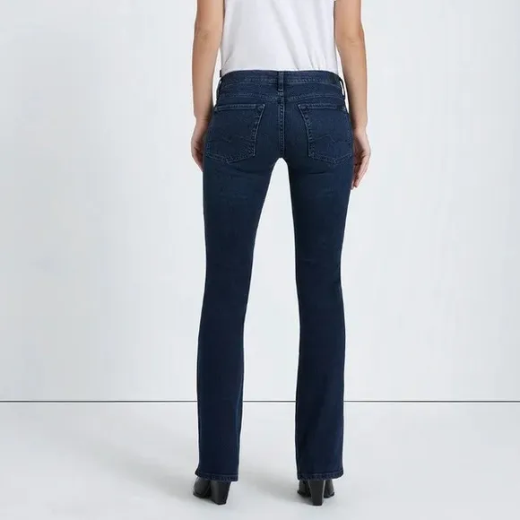 $228 7 For Mankind Original Bootcut Low Rise Jeans 26
