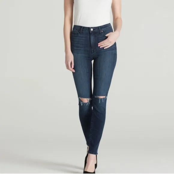 35. PARKER SMITH Bombshell High Rise Skinny Jeans