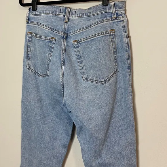 A F 90s Slim Straight Ultra High Rise Jeans