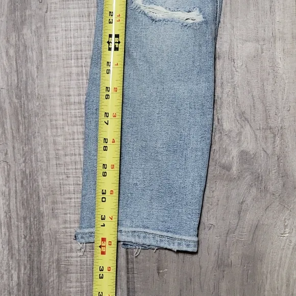 Abercrombie &amp; Fitch High Rise Super Skinny Ankle Jeans Extra Short