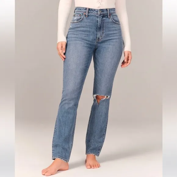 Abercrombie and Fitch Straight 90’s Jeans