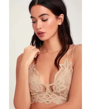 Adella Bralette Nude - Restocked