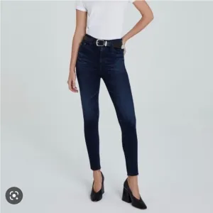 Adriano Goldsmith The Mila super Hight Rise Skinny blue denim jeans . Size 25