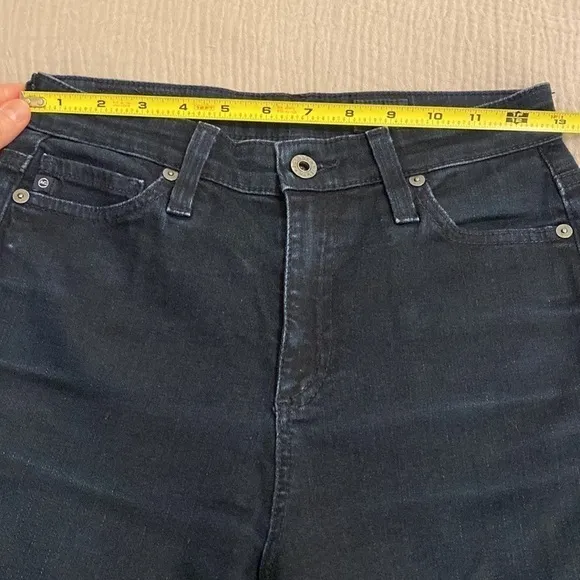 Adriano Goldsmith The Mila super Hight Rise Skinny blue denim jeans . Size 25