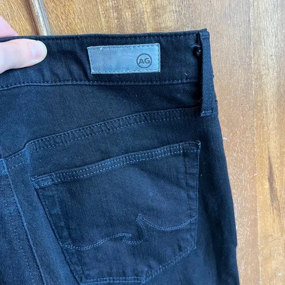 AG Adriano Goldschmied Farrah Skinny in Black‎