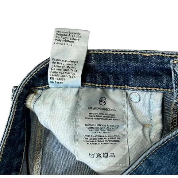 AG Adriano Goldschmied The Farrah High Rise Skinny Ankle Jeans | Size 24