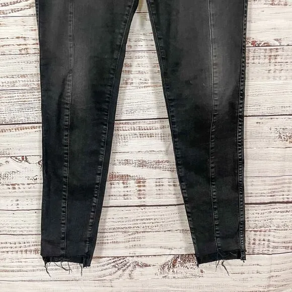 AG Jeans Farrah Black Skinny Ankle Jeans, EUC, Size 29, MSRP $228