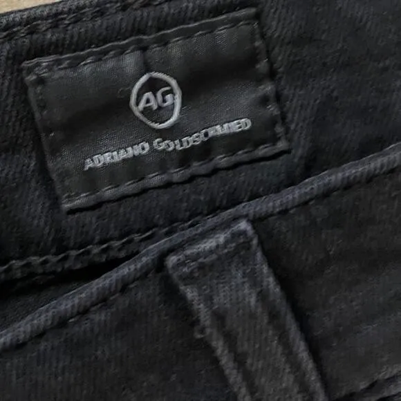 AG Jeans Farrah Black Skinny Ankle Jeans, EUC, Size 29, MSRP $228