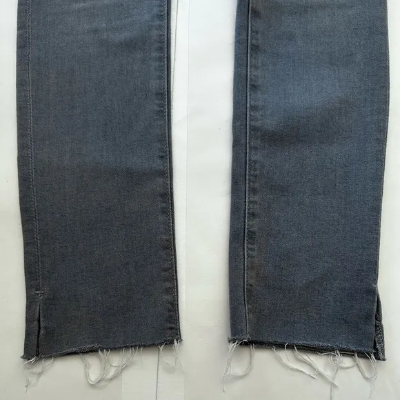 AG Jeans Women's Grey The Farrah Skinny High-rise Jeans