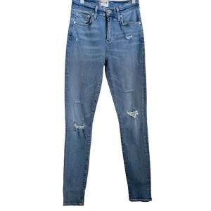 AGOLDE Distressed Ripped Sophie Skinny Jeans A003 B-843 Size 26