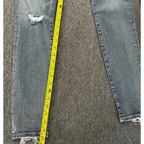 AGOLDE Distressed Ripped Sophie Skinny Jeans A003 B-843 Size 26