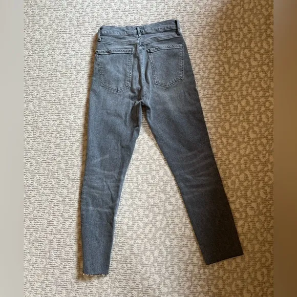AGOLDE grey Nico high‎ rise jeans