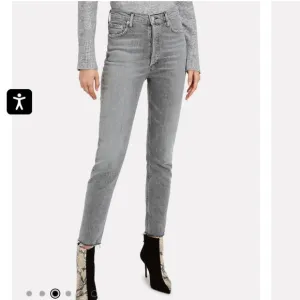 AGOLDE grey Nico high‎ rise jeans