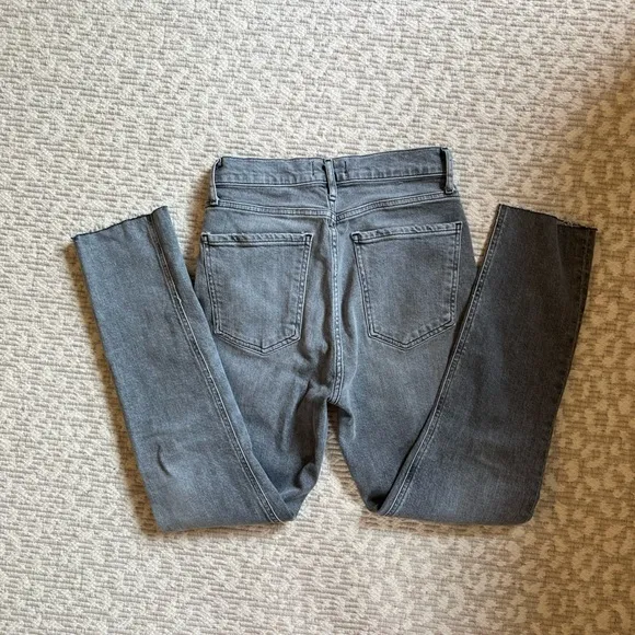 AGOLDE grey Nico high‎ rise jeans