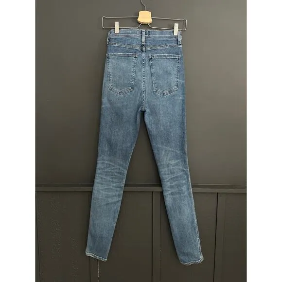 AGOLDE Roxanne Super High Rise Skinny Jeans in Adore Size 26