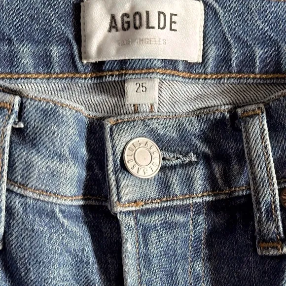 AGOLDE Toni Straight Ankle Jeans