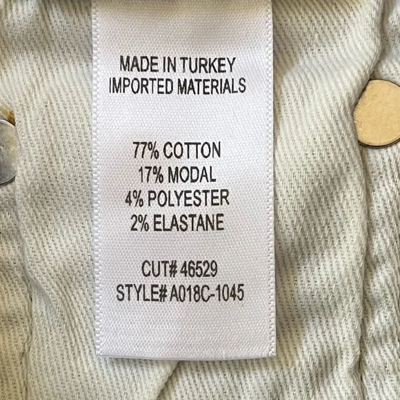 Agolde Women's Blue Parallel High-Rise Cropped Skinny Jeans Pants Size 24