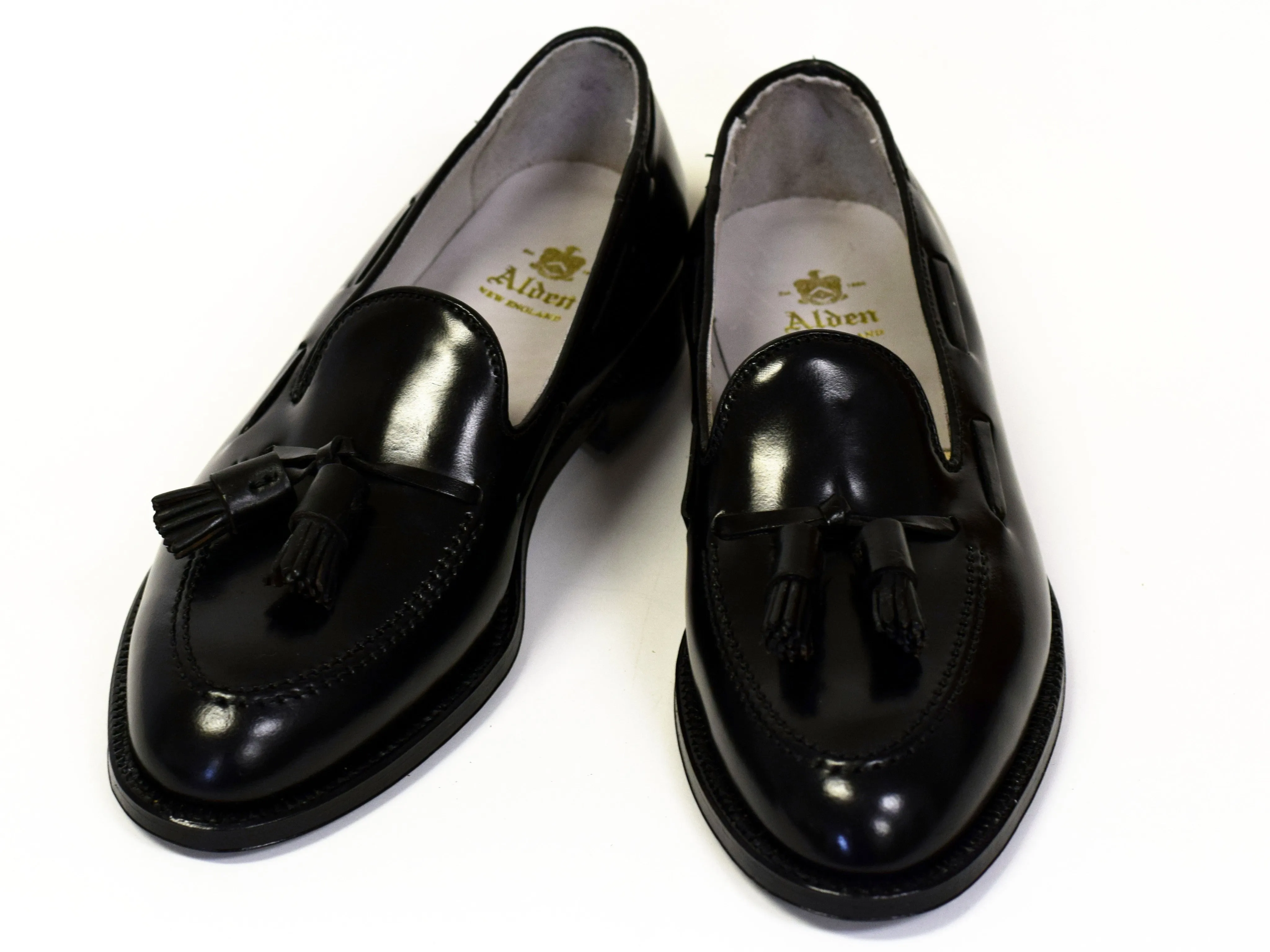 Alden 664 Black Shell Cordovan Tassel Moccassin