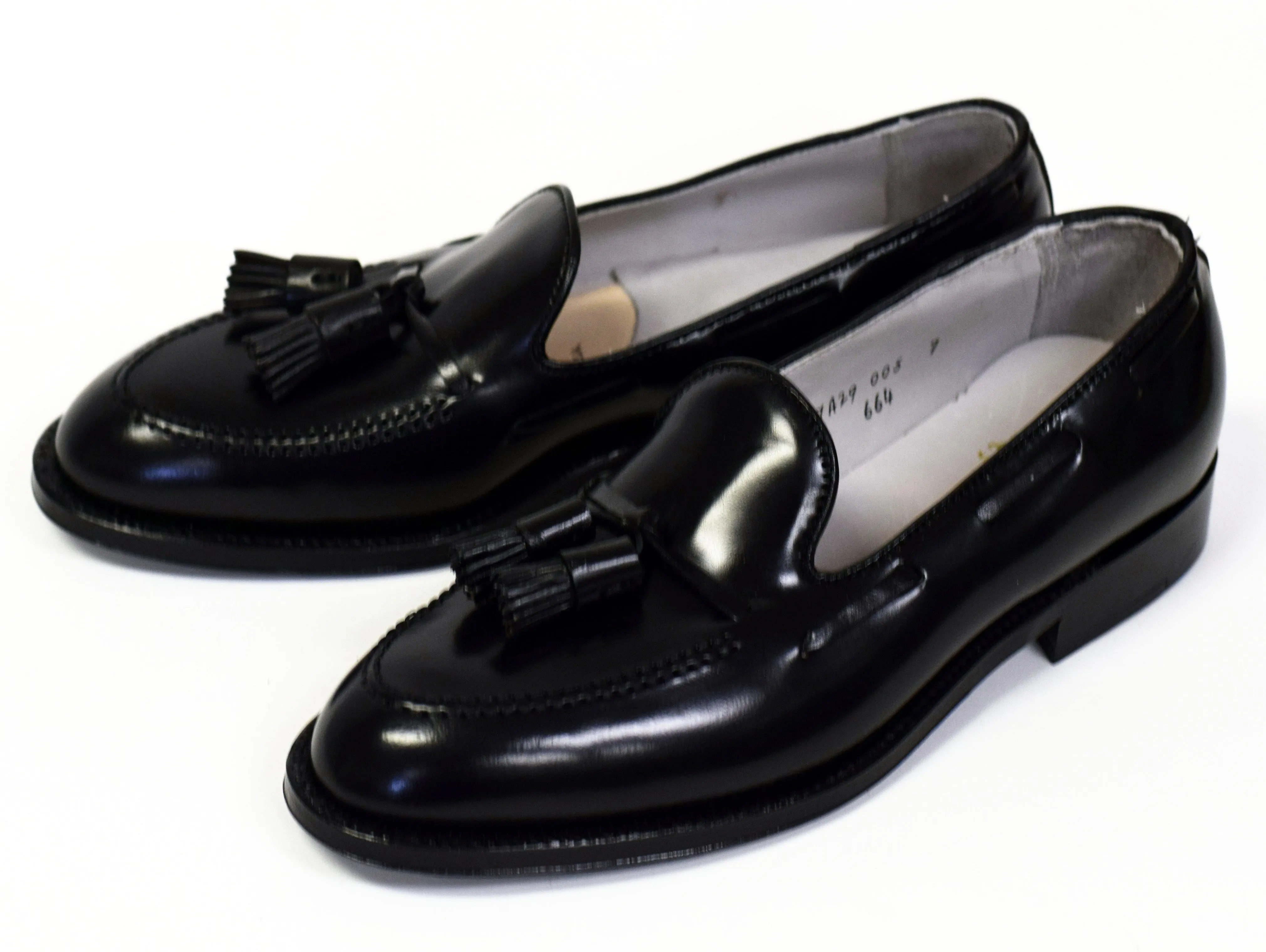 Alden 664 Black Shell Cordovan Tassel Moccassin
