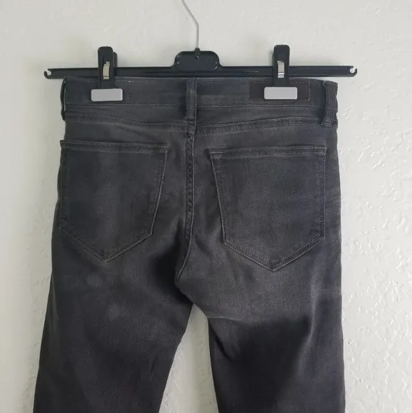 All Saints Black Ashy Low Rise Skinny Fit
