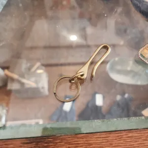 Allied - Brass Fish Hook Keychain