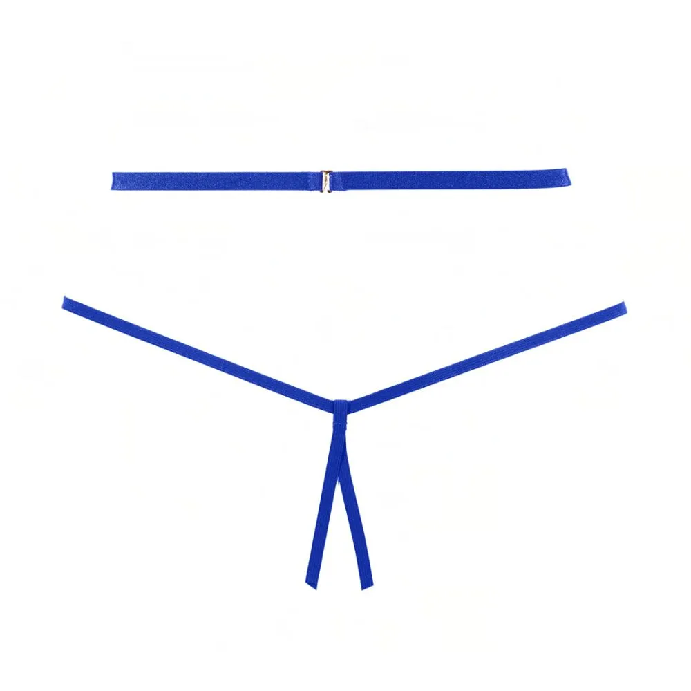 Allure Collection - Margot Bralette & Crotchless Panty Set
