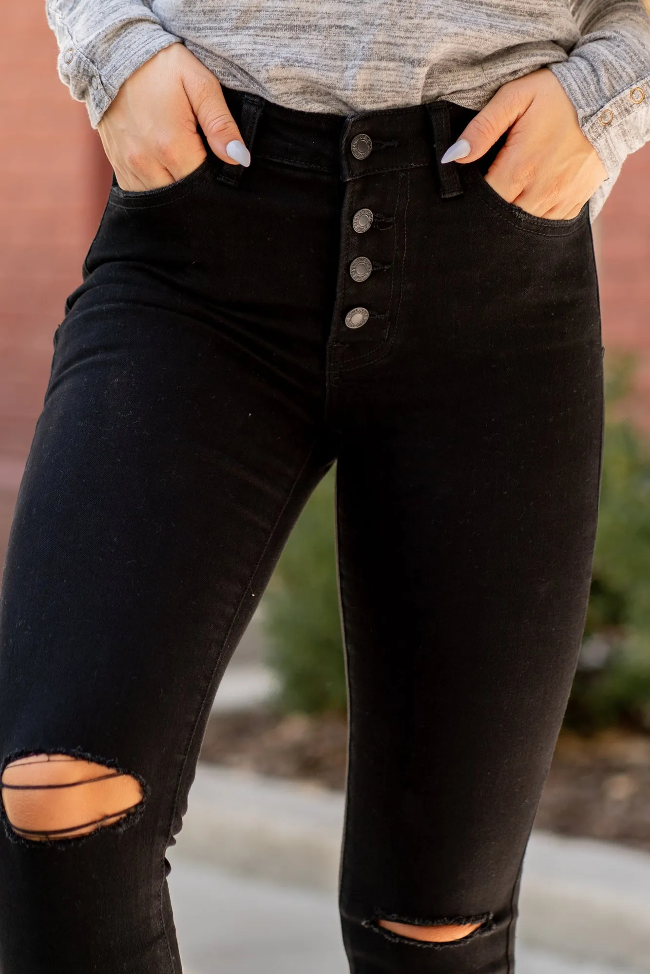 Amber Lovestruck Mid Rise Skinny