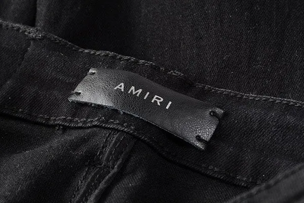 AMIRI Black Tie-Dye Core Jeans #649