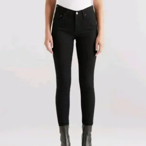 Anthropologie (Edwin) Women's Pixie Black 9&quot; Mid-Rise Skinny Jeans. Size 29
