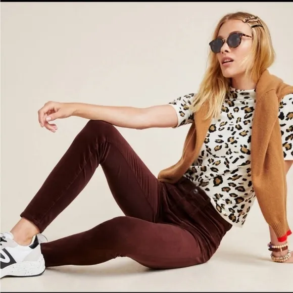 Anthropologie Pilcro and the Letterpress Burgundy Skinny Jeans / Pants