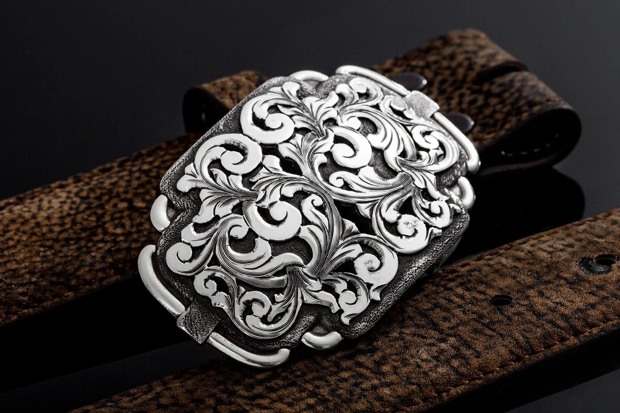 AO Corday Swirl Trophy Buckle