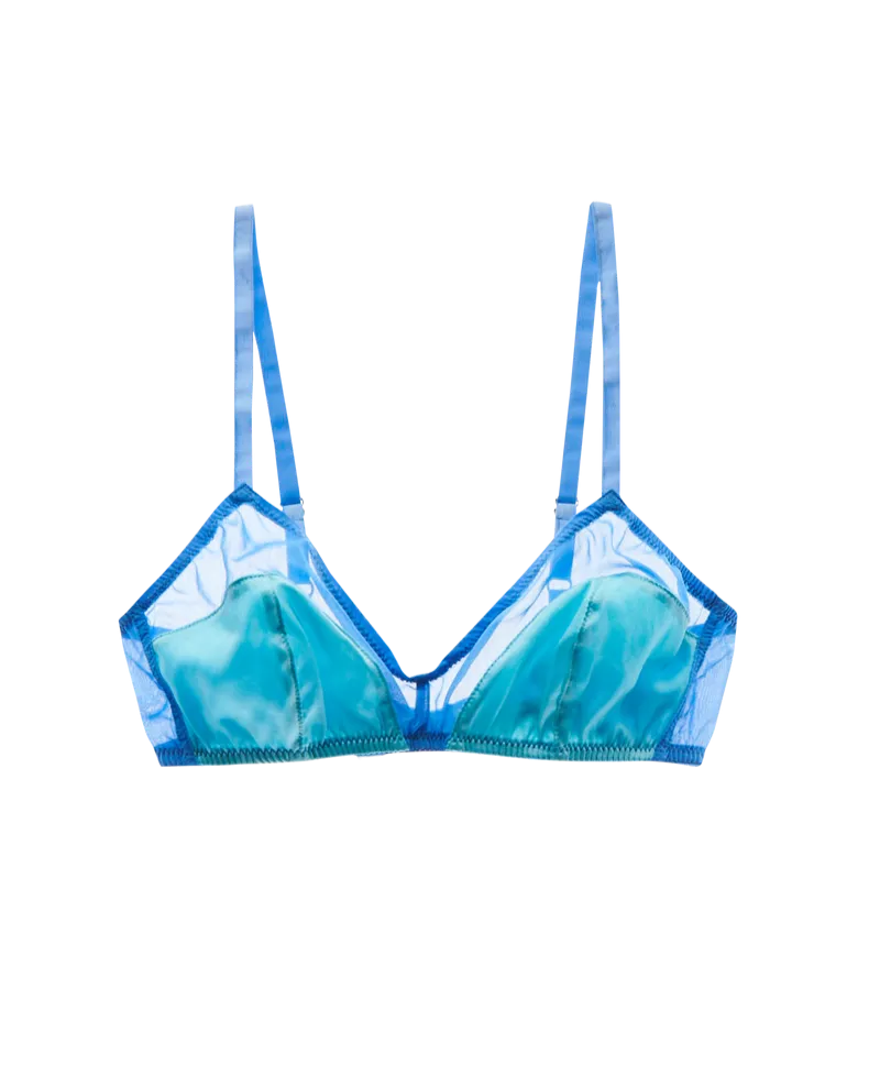 Araks: Beatrice Silk Wireless Bralette - Peekaboo