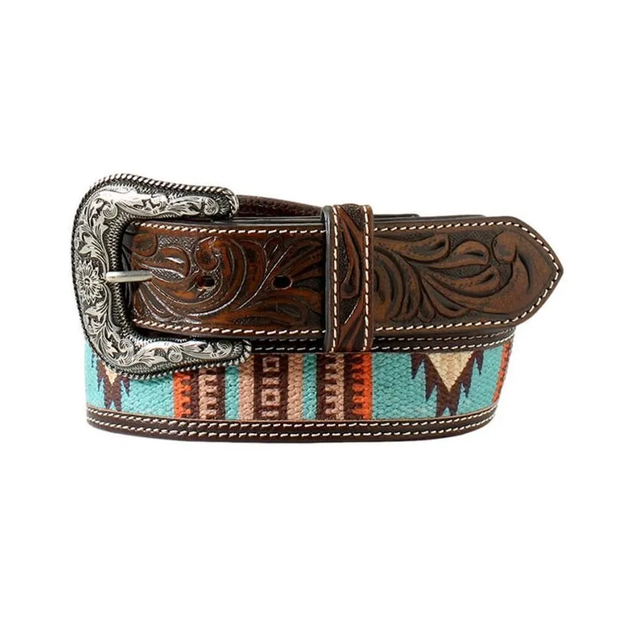 Ariat Ladies Belt - Blanket and brown tab