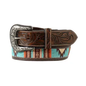 Ariat Ladies Belt - Blanket and brown tab