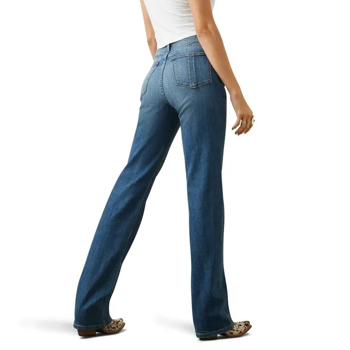 ARIAT LUCY WOMENS HIGH RISE STRAIGHT LEG JEANS - FONTANA