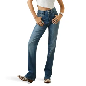 ARIAT LUCY WOMENS HIGH RISE STRAIGHT LEG JEANS - FONTANA