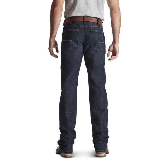 Ariat M5 Rebar Mens Slim Jeans Blackstone Black