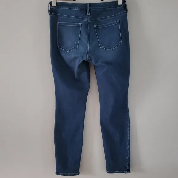 Athleta Sculptek Dark Wash Skinny Jeans Size 4