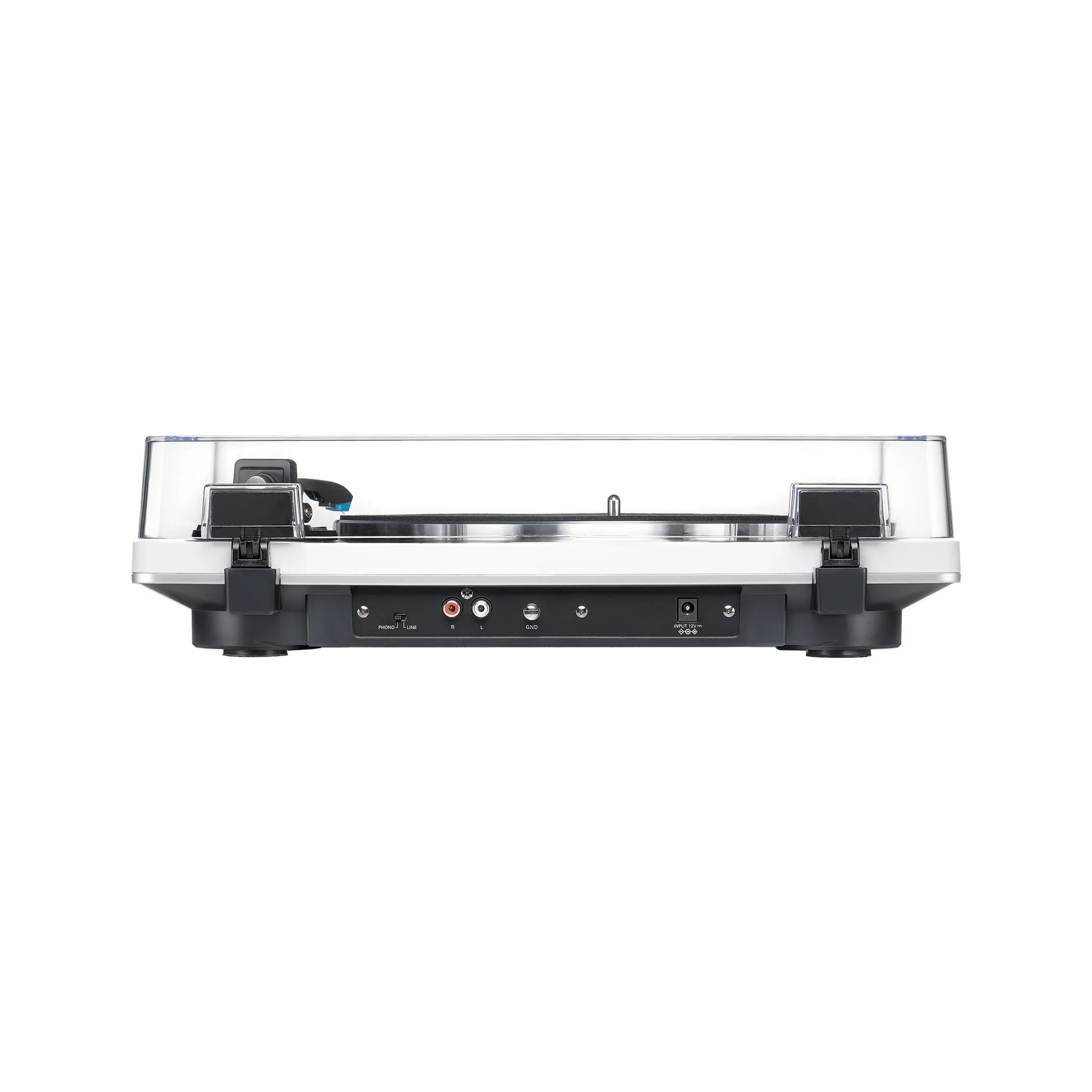 Audio Technica LP70XBT Fully Automatic Wireless Belt-Drive Turntable, White Silver w/AT6028 Cleaning Tool Kit