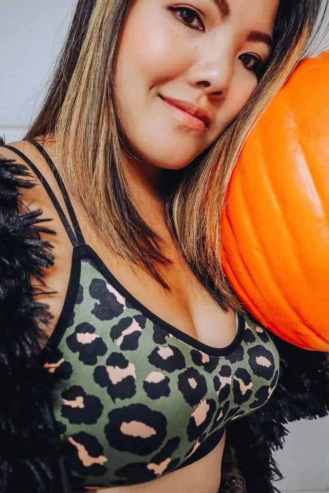Autumn Bralette in Animal Print