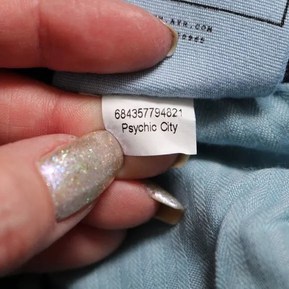 Ayr The Rise High Rise Skinny Jeans in Psychic City Dark Wash Size 24