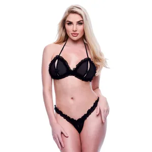Baci Peek-a-boo Ensemble Lingerie Sans Croix