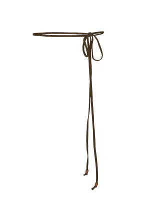 Bamboo String Belt - Cocoa