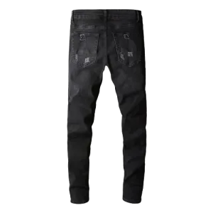 Bandanna Ripped Jeans