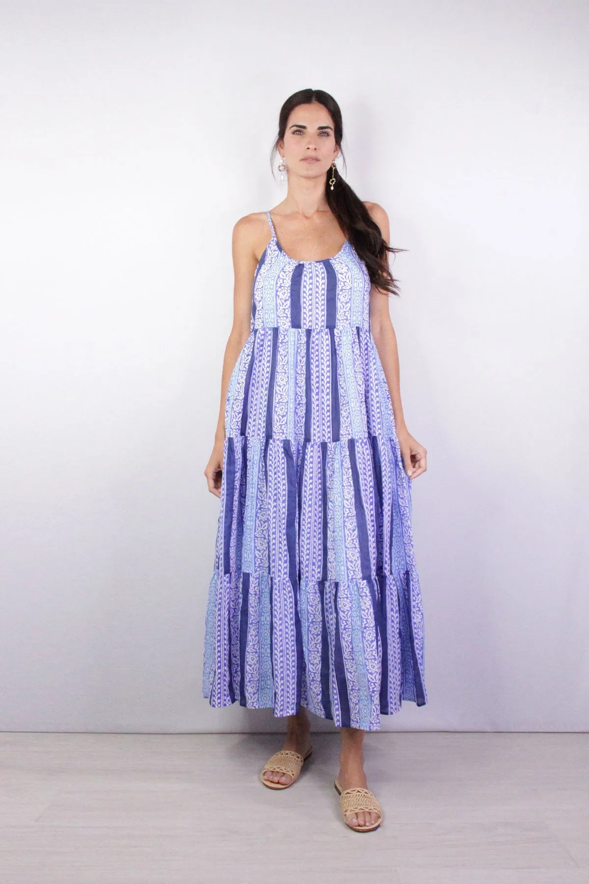 Barre Dakota Maxi Dress in Navy