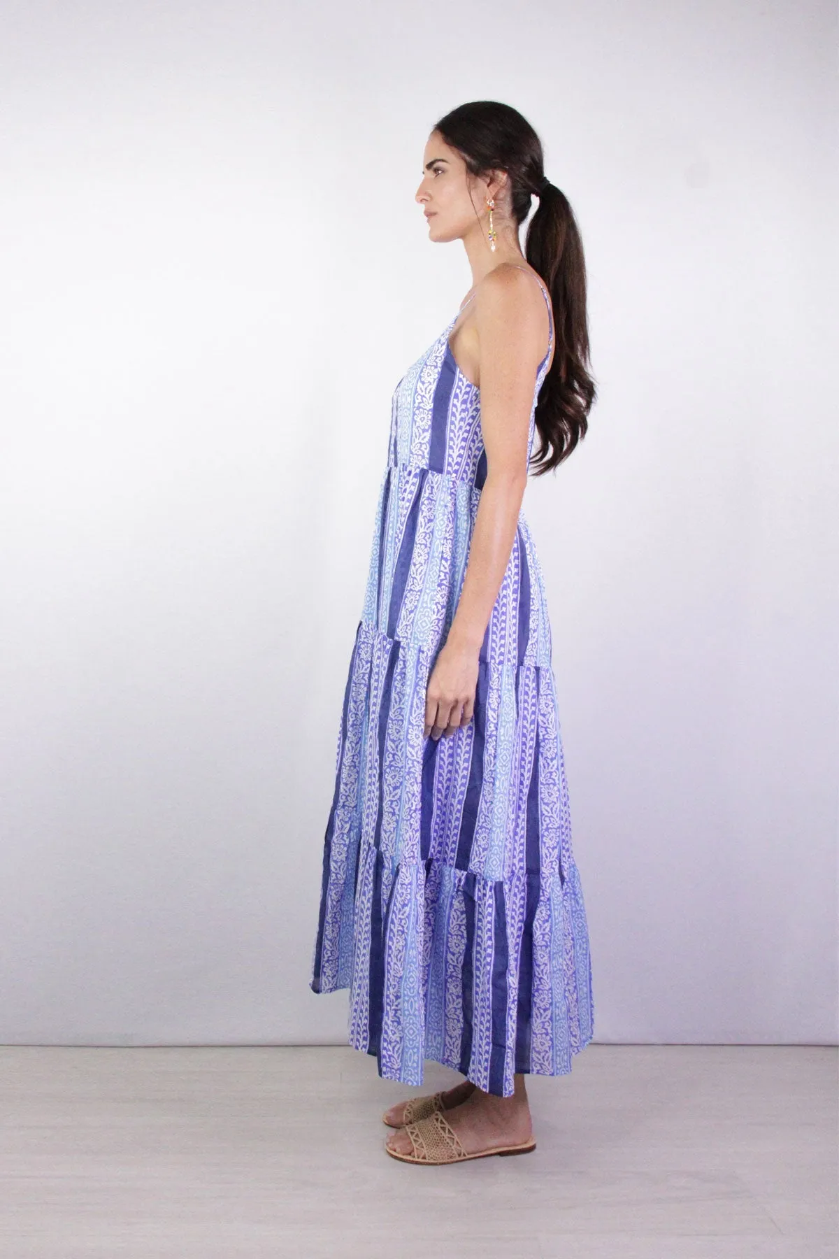 Barre Dakota Maxi Dress in Navy