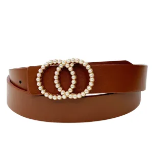 Beaded Double Ring Belt