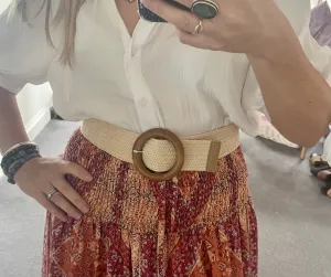Belt Woven Stretchy